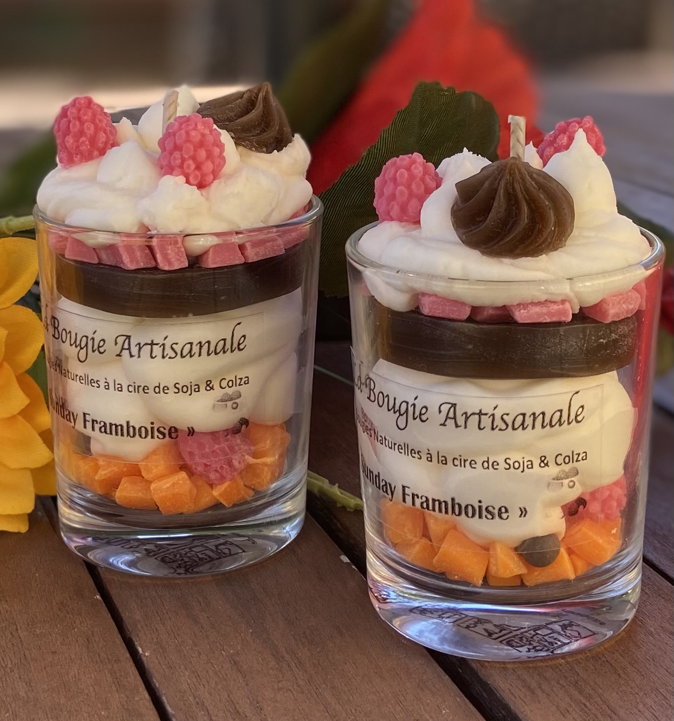 Bougies artisanales gourmandes parfumées - Les Bougies de Grigri